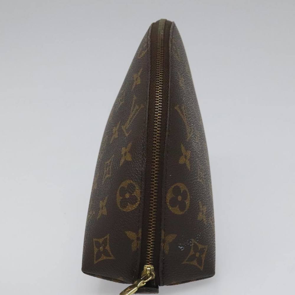 LOUIS VUITTON Monogram Trousse Demi Ronde Cosmetic Pouch M47520 LV Auth yk17035 - Picture 4 of 16